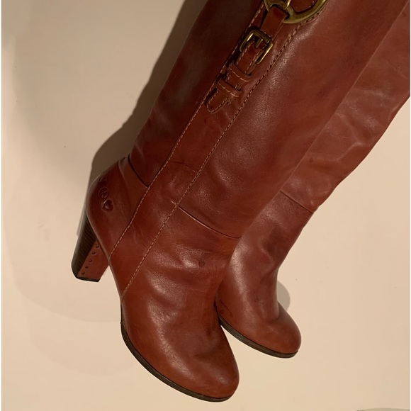 Cognac brown riding boots - Picture 5 of 16